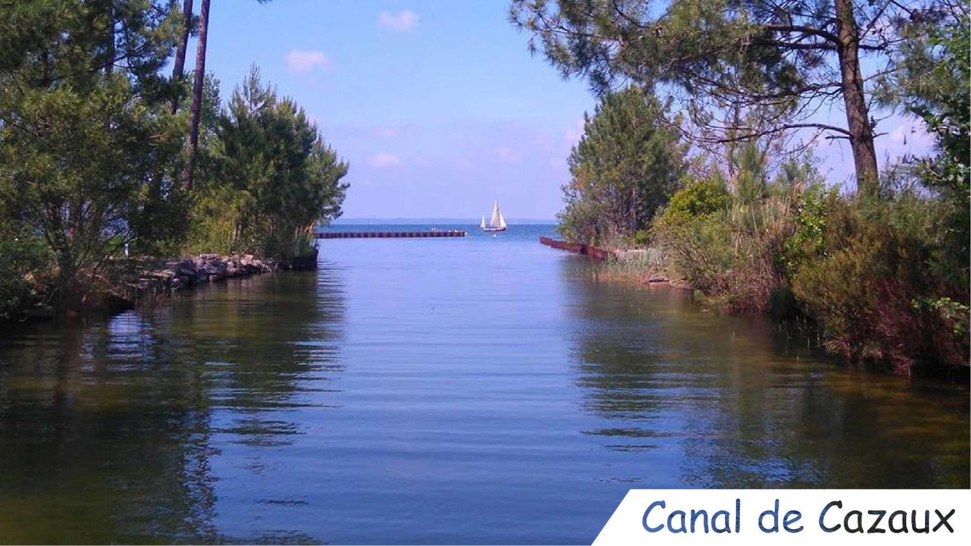 Villa Du Canal - Ponton Pour Bateau La Teste-de-Buch Exterior photo
